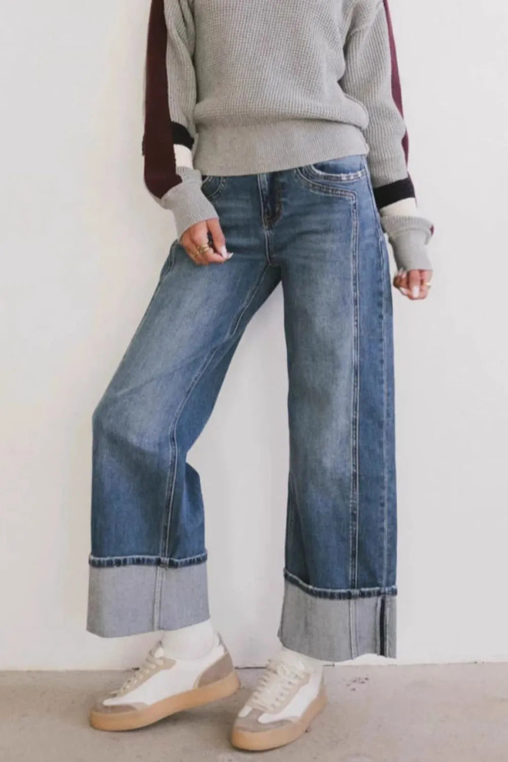 European and American autumn and winter new street style design zippered cardigan jacket long-sleeved top women Color
